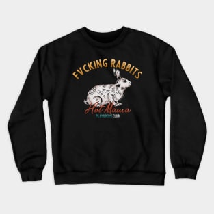 Rabbits Vintage Drawing Crewneck Sweatshirt